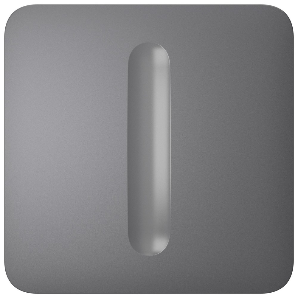 Бездротовий розумний сенсорний димерний вимикач світла Ajax LightSwitch (Dimmer) Jeweller grey