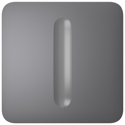 Бездротовий розумний сенсорний димерний вимикач світла Ajax LightSwitch (Dimmer) Jeweller grey