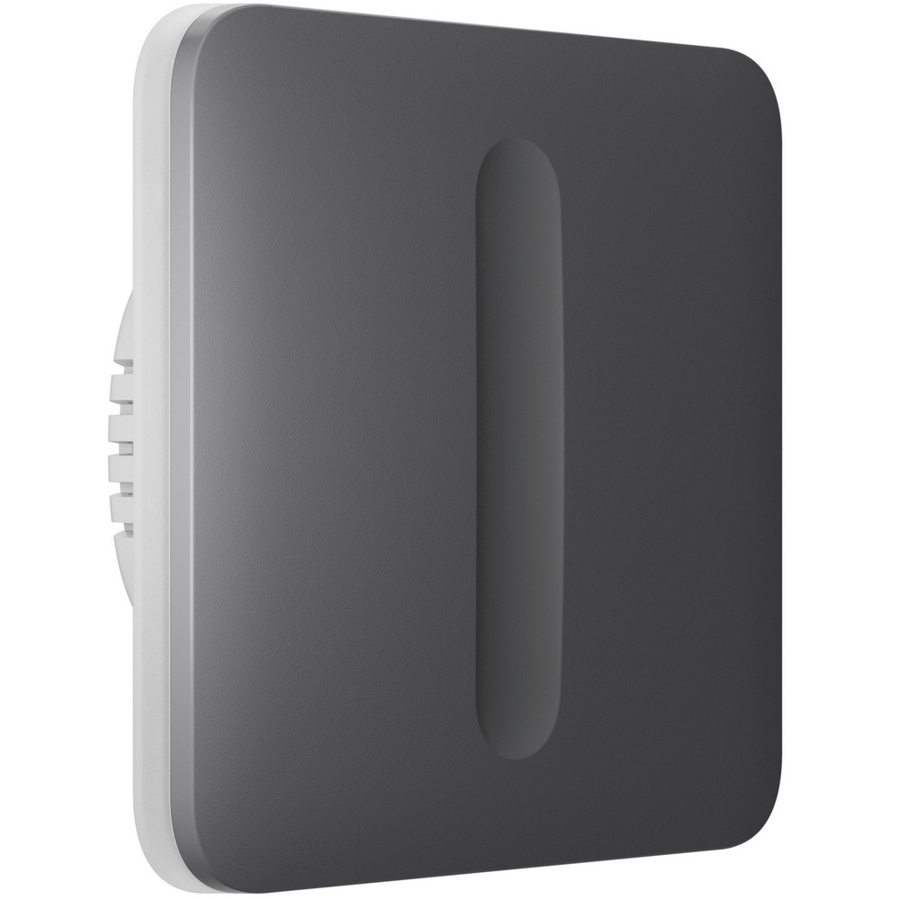 Бездротовий розумний сенсорний димерний вимикач світла Ajax LightSwitch (Dimmer) Jeweller grey