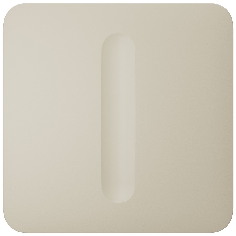 Беспроводной умный сенсорный диммерный выключатель света Ajax LightSwitch (Dimmer) Jeweller ivory