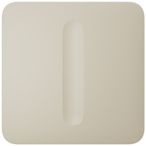 Беспроводной умный сенсорный диммерный выключатель света Ajax LightSwitch (Dimmer) Jeweller ivory