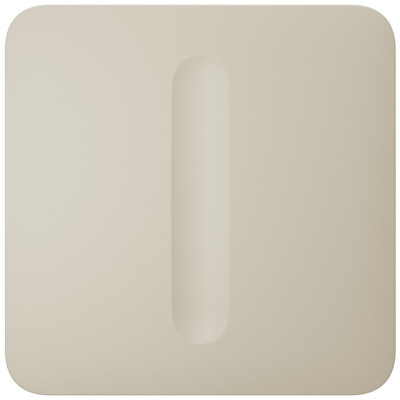 Беспроводной умный сенсорный диммерный выключатель света Ajax LightSwitch (Dimmer) Jeweller ivory