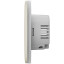 Беспроводной умный сенсорный диммерный выключатель света Ajax LightSwitch (Dimmer) Jeweller ivory
