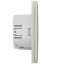 Беспроводной умный сенсорный диммерный выключатель света Ajax LightSwitch (Dimmer) Jeweller ivory