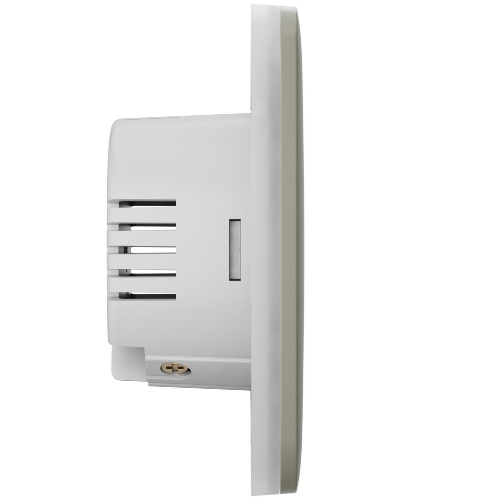 Беспроводной умный сенсорный диммерный выключатель света Ajax LightSwitch (Dimmer) Jeweller olive