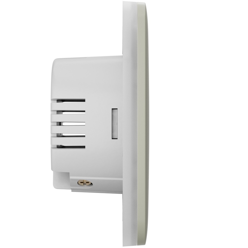 Бездротовий розумний сенсорний димерний вимикач світла Ajax LightSwitch (Dimmer) Jeweller oyster