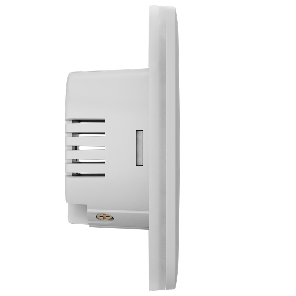 Беспроводной умный сенсорный диммерный выключатель света Ajax LightSwitch (Dimmer) Jeweller white