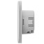 Беспроводной умный сенсорный диммерный выключатель света Ajax LightSwitch (Dimmer) Jeweller white