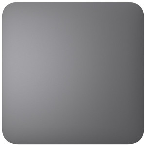 Умный одноклавишный выключатель света Ajax LightSwitch 1-gang Jeweller gray