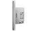 Розумний одноклавішний вимикач світла Ajax LightSwitch 1-gang Jeweller gray