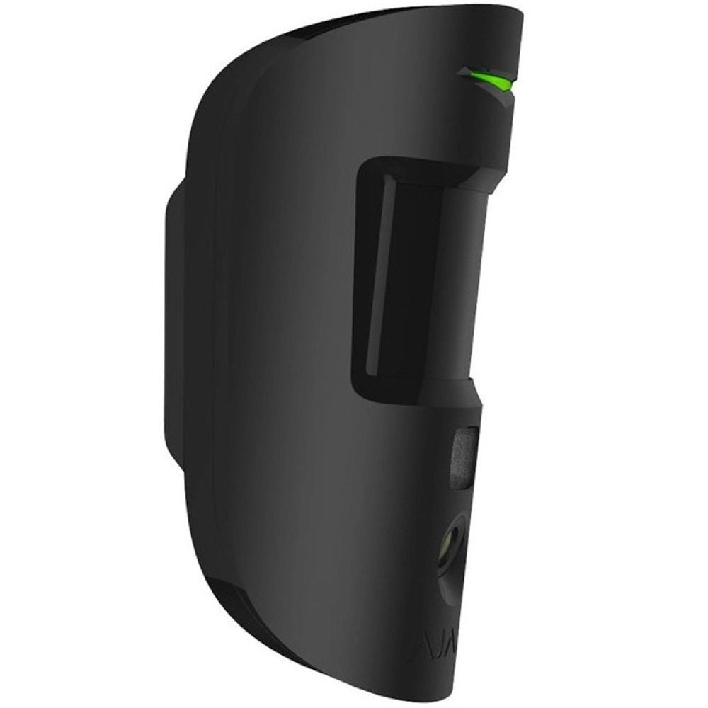 Бездротовий датчик руху Ajax MotionCam HDR (PhOD) Jeweller black з фотофіксацією за тривогою та за запитом (119281.310.BL1)