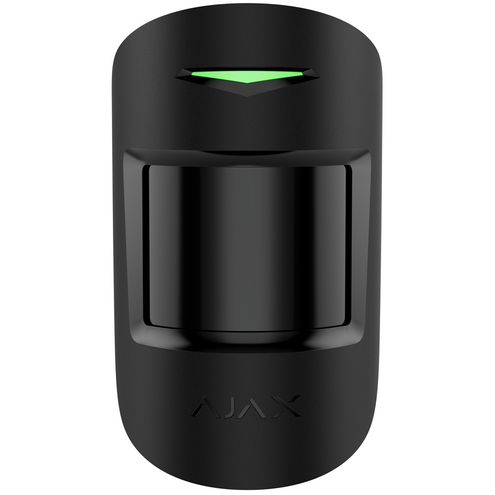 Беспроводный датчик движения Ajax MotionProtect Plus Jeweller black с микроволновым сенсором (38199.02.BL1)
