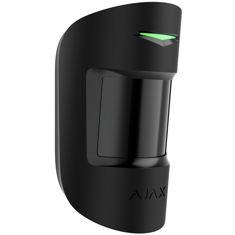 Беспроводный датчик движения Ajax MotionProtect Plus Jeweller black с микроволновым сенсором (38199.02.BL1)