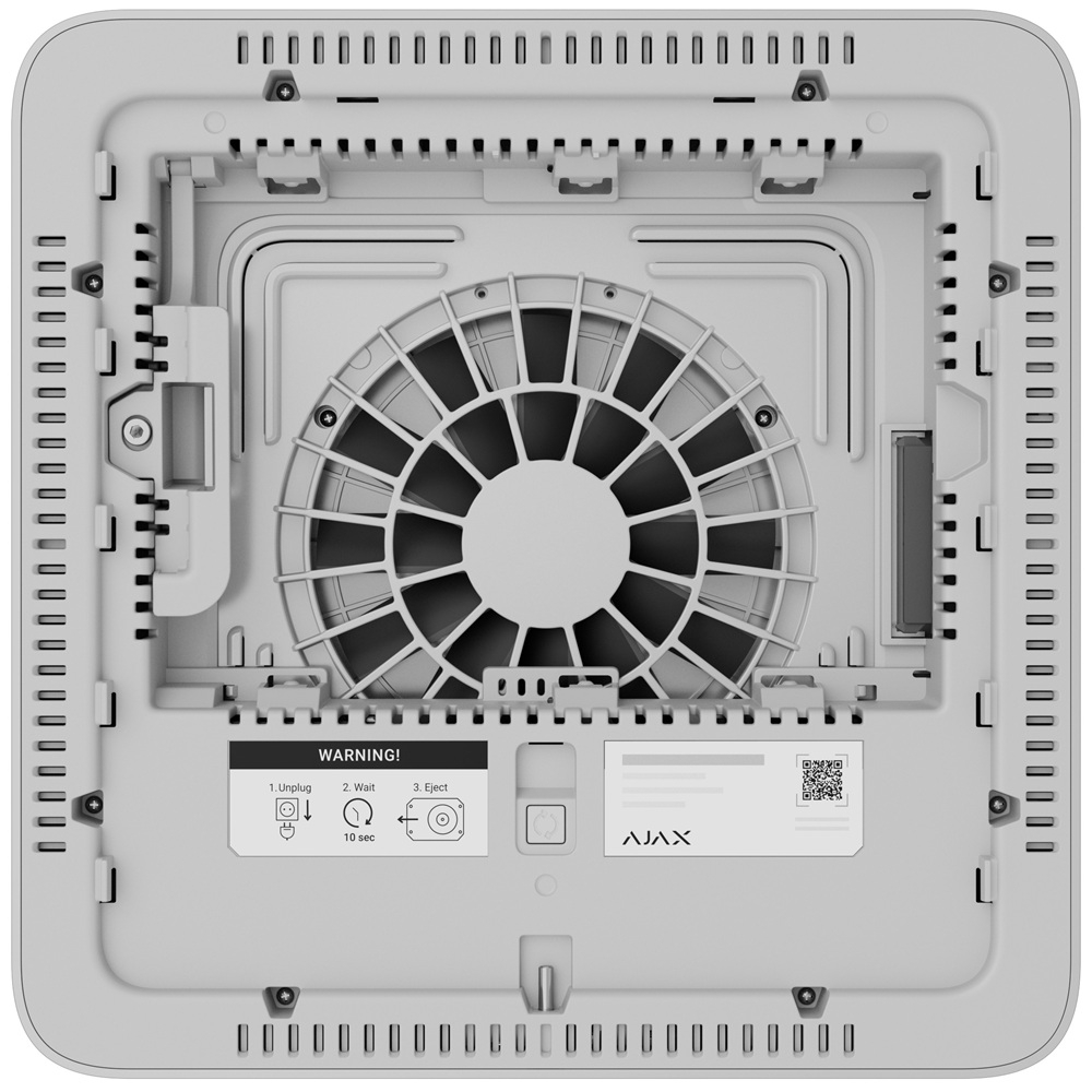 8-канальний відеореєстратор Ajax NVR HDC (8-ch) білий із HDMI та низьковольтним живленням (140350.122.WH1)