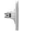 Вбудована інтернет-розетка Ajax Outlet (LAN) white з двома портами (white LAN connector)