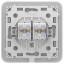 Вбудована інтернет-розетка Ajax Outlet (LAN) white з двома портами (white LAN connector)