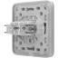 Вбудована інтернет-розетка Ajax Outlet (LAN) white з двома портами (white LAN connector)