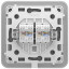 Встроенная интернет-розетка Ajax Outlet (LAN) fog с двумя портами (white LAN connector)