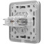 Встроенная интернет-розетка Ajax Outlet (LAN) fog с двумя портами (white LAN connector)