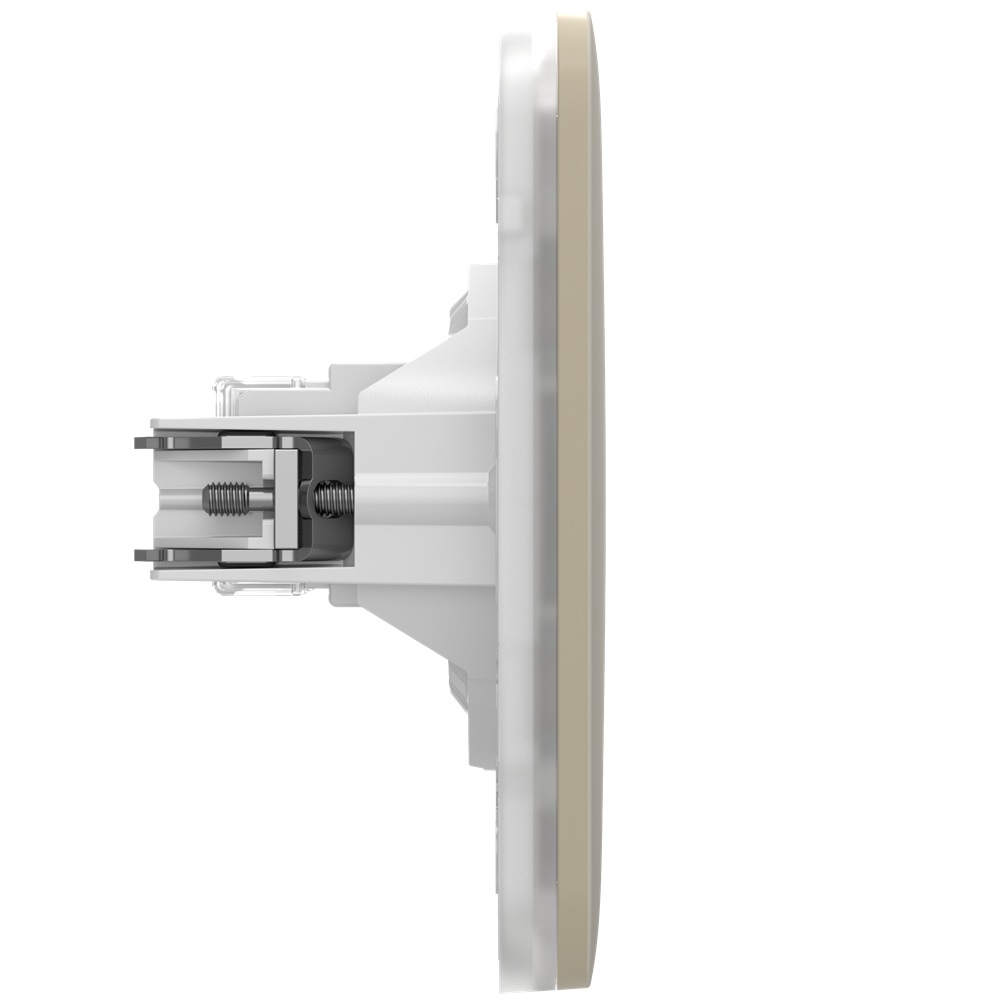 (Copy) Встроенная интернет-розетка Ajax Outlet (LAN) ivory с двумя портами (black LAN connector)