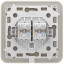 (Copy) Встроенная интернет-розетка Ajax Outlet (LAN) ivory с двумя портами (black LAN connector)