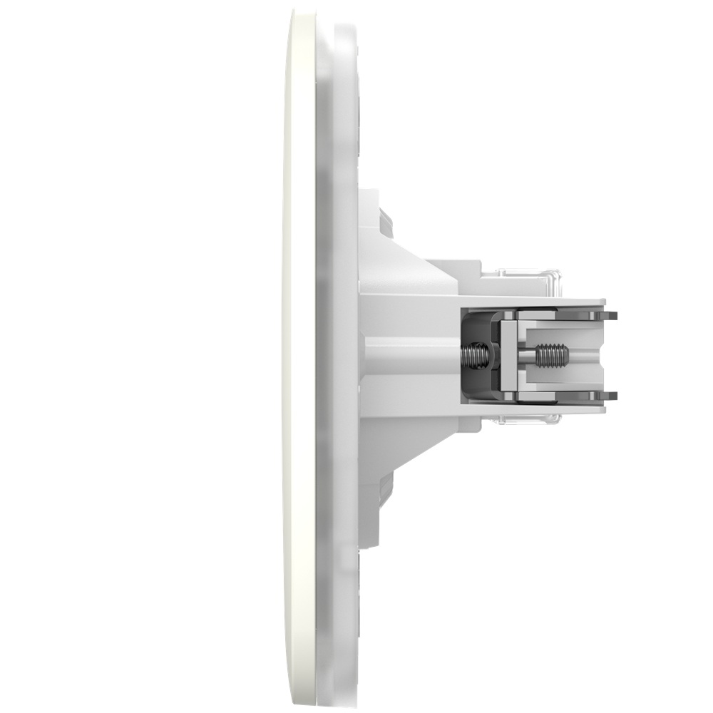 Вбудована інтернет-розетка Ajax Outlet (LAN) oyster з двома портами (white LAN connector)