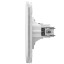 Встроенная интернет-розетка Ajax Outlet (LAN) white с двумя портами (black LAN connector)