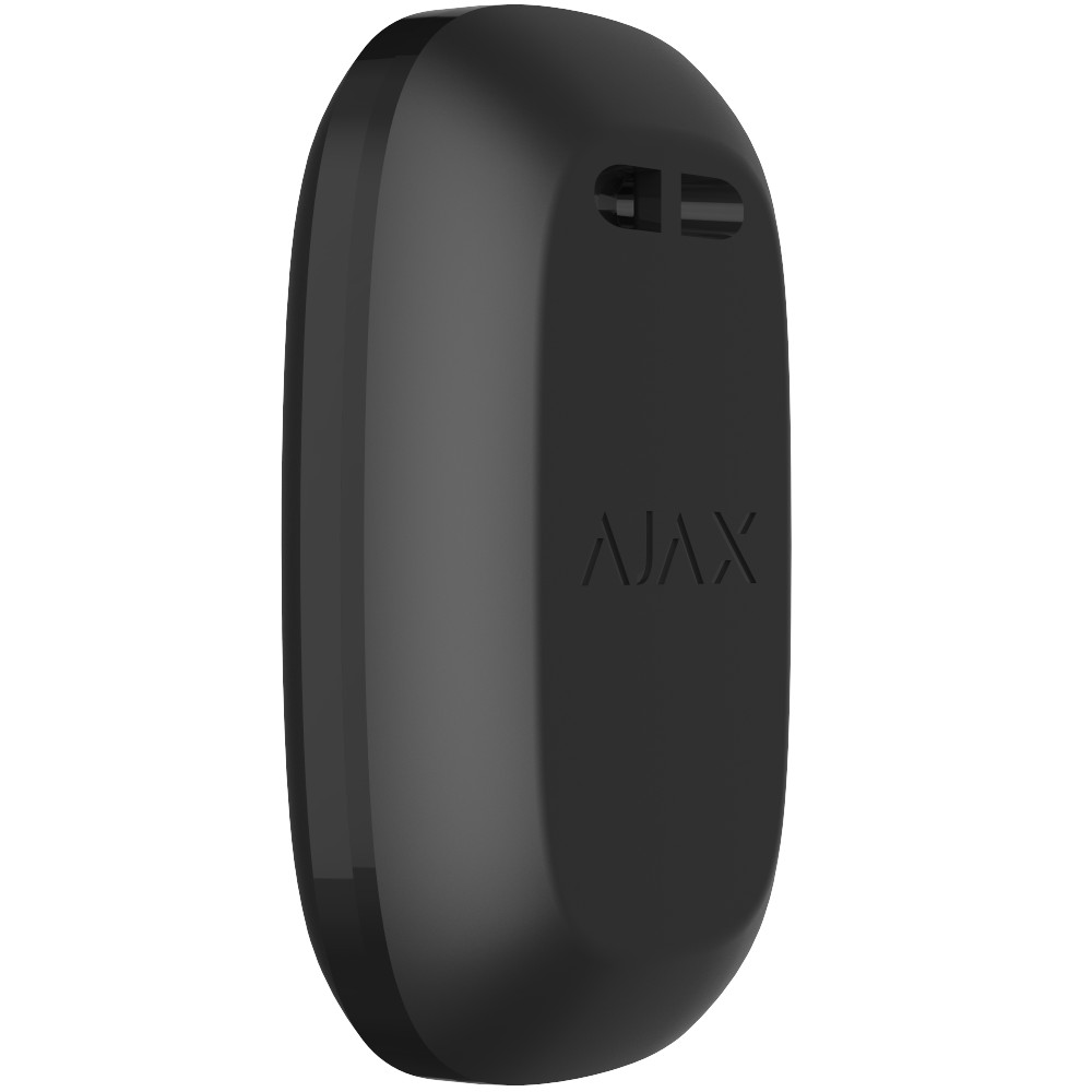 Бездротова тривожна кнопка/смарткнопка Ajax Superior Button Jeweller black (70223.26.BL1)