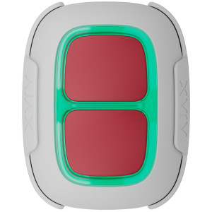 Беспроводная тревожная кнопка Ajax Superior DoubleButton G3 Jeweller white для объектов повышенного риска (138642.79.WH1)