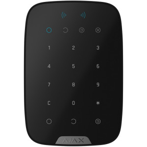 Бездротова клавіатура Ajax Superior KeyPad Plus G3 Jeweller black (139675.83.BL1)