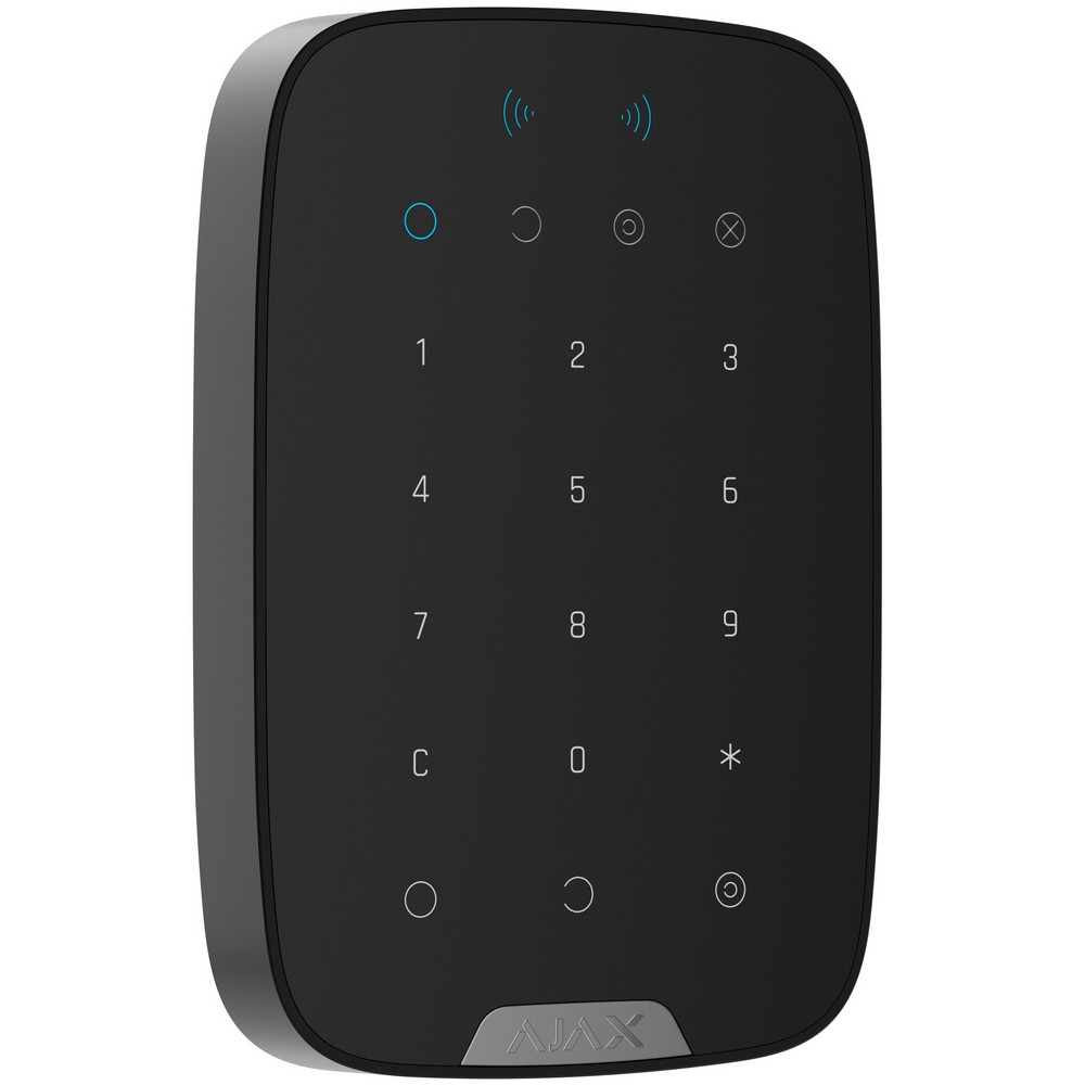 Бездротова клавіатура Ajax Superior KeyPad Plus G3 Jeweller black (139675.83.BL1)