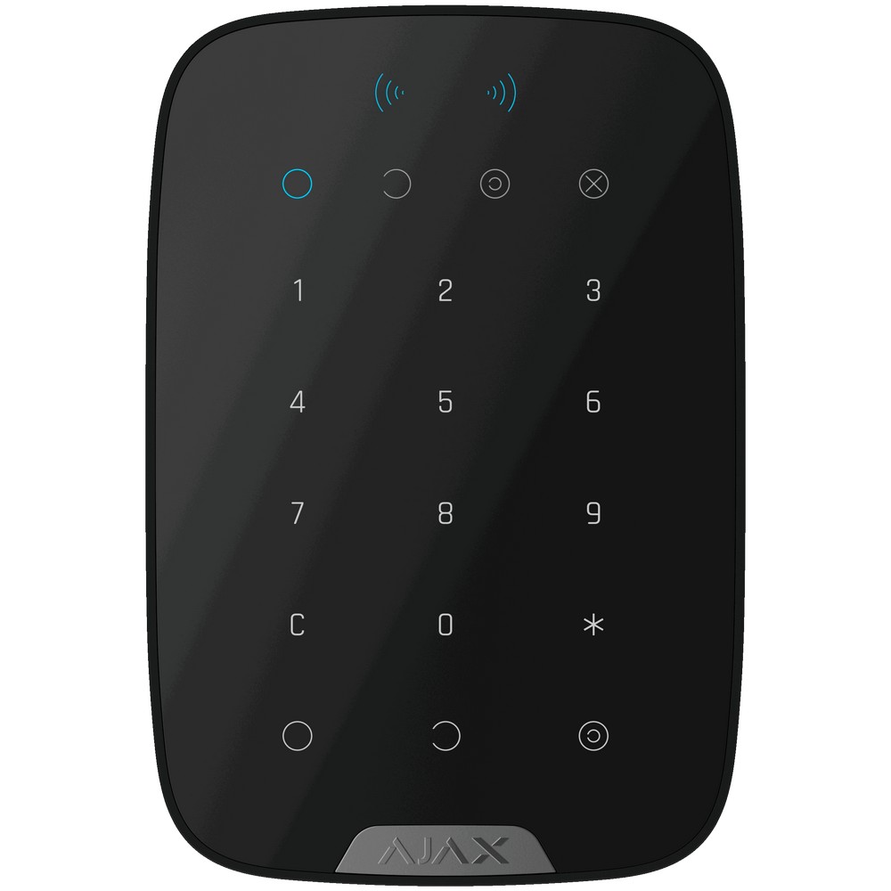 Беспроводная клавиатура Ajax Superior KeyPad Plus Jeweller black  (70225.83.BL1)