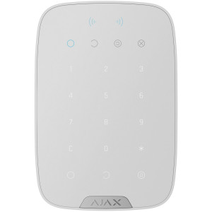 Бездротова клавіатура Ajax Superior KeyPad Plus Jeweller white (70224.83.WH1)