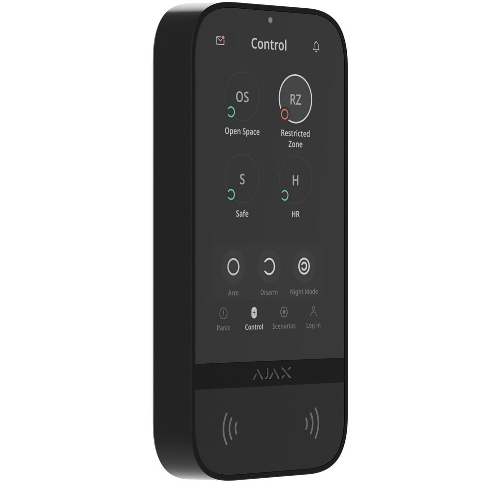 Бездротова клавіатура Ajax Superior KeyPad TouchScreen G3 Jeweller black  (149673.148.BL1)