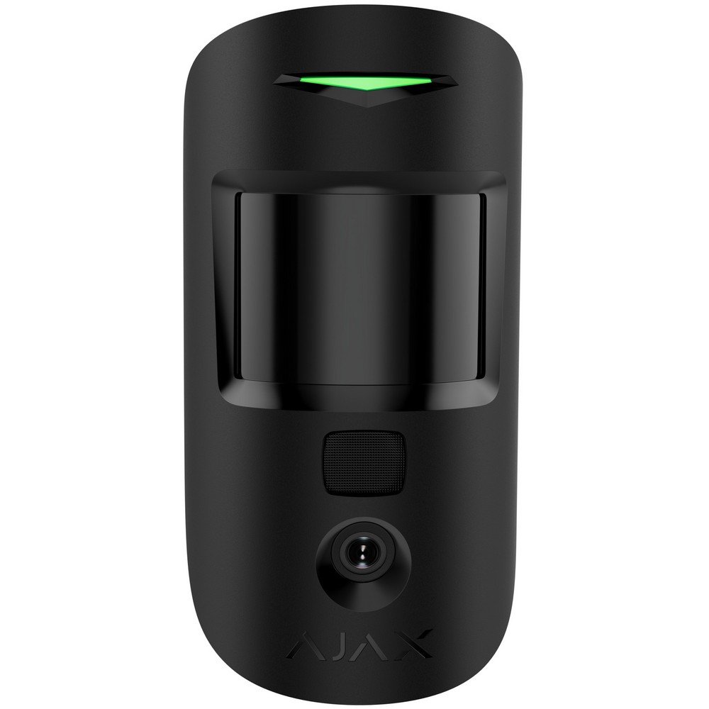 Бездротовий ІЧ датчик руху Ajax Superior MotionCam (PhOD) Jeweller black з розширеними можливостями фотоверифікації тривог (67730.120.BL1)