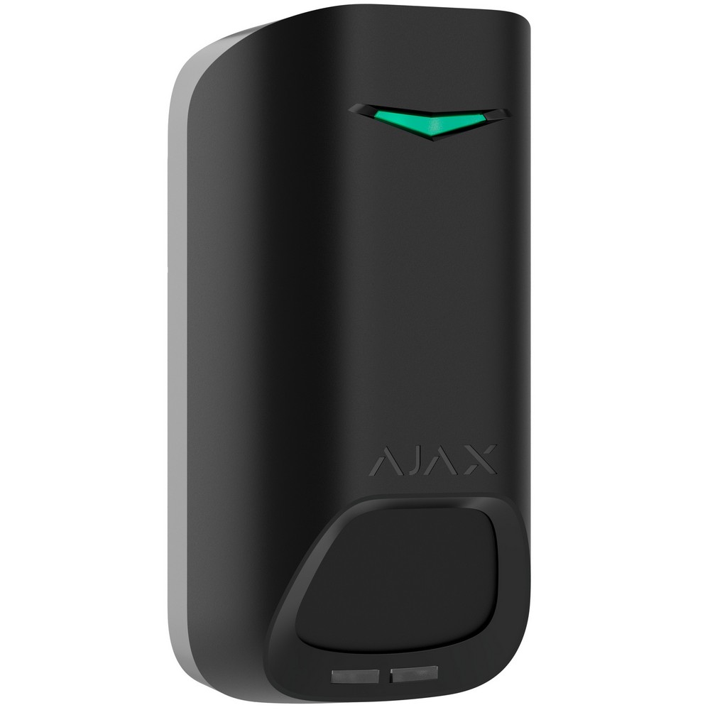 Беспроводной ИК датчик движения Ajax Superior MotionProtect Plus G3 Jeweller black с дополнительным микроволновым сенсором K-диапазона и системой антимаскирования