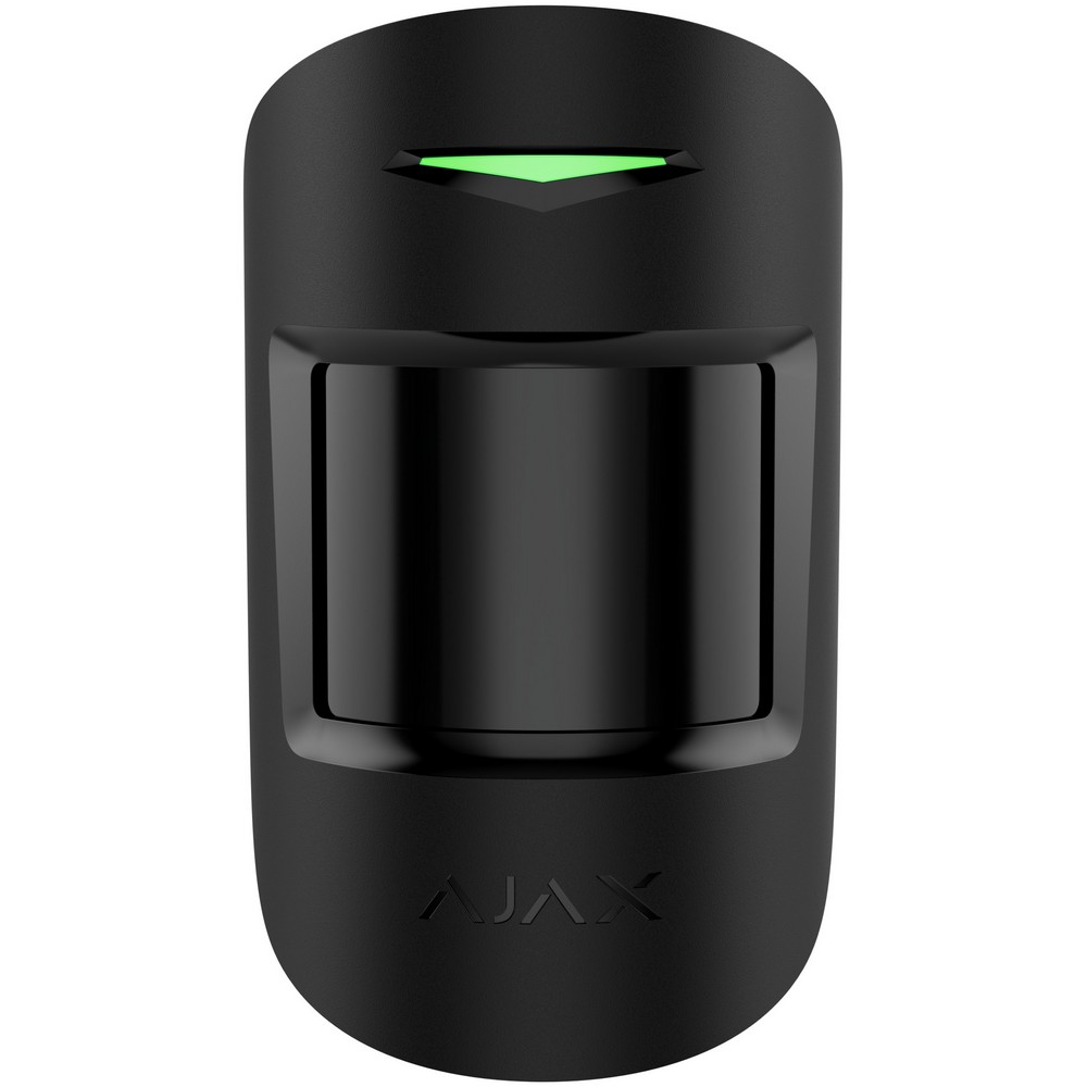 Бездротовий ІЧ датчик руху Ajax Superior MotionProtect Plus Jeweller black з додатковим мікрохвильовим сенсором К-діапазон (67726.02.BL1)