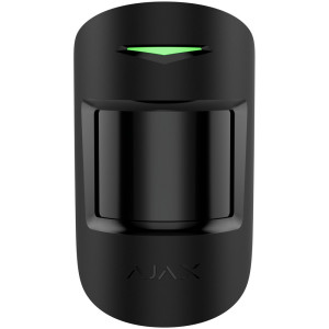 Бездротовий ІЧ датчик руху Ajax Superior MotionProtect Plus Jeweller black з додатковим мікрохвильовим сенсором К-діапазон (67726.02.BL1)