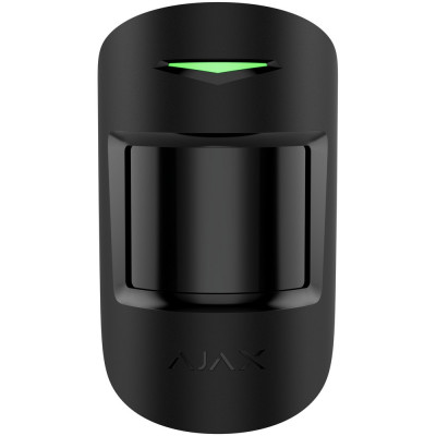 Бездротовий ІЧ датчик руху Ajax Superior MotionProtect Plus Jeweller black з додатковим мікрохвильовим сенсором К-діапазон (67726.02.BL1)