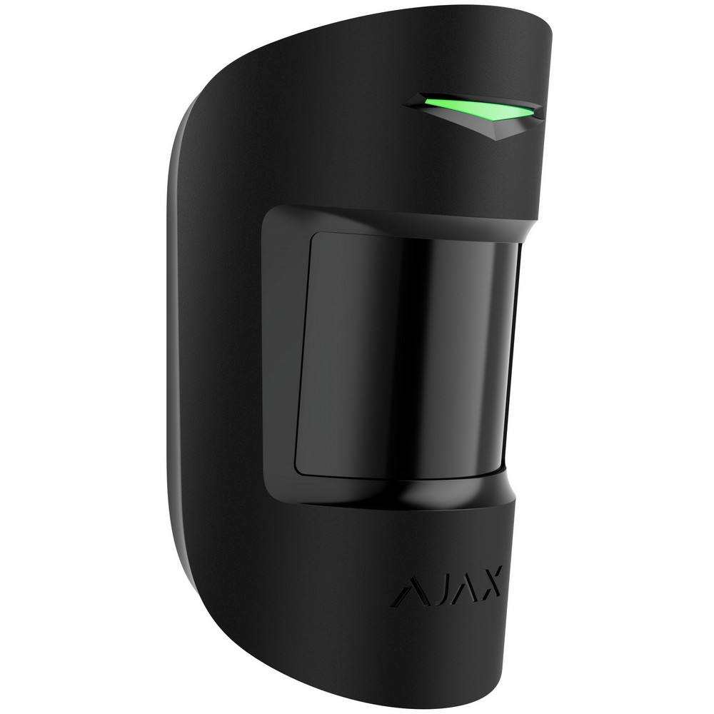 Бездротовий ІЧ датчик руху Ajax Superior MotionProtect Plus Jeweller black з додатковим мікрохвильовим сенсором К-діапазон (67726.02.BL1)