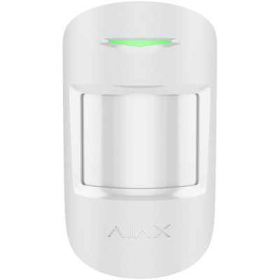 Беспроводной ИК датчик движения Ajax Superior MotionProtect Plus Jeweller white с дополнительным микроволновым сенсором К-диапазон (67725.02.WH1)