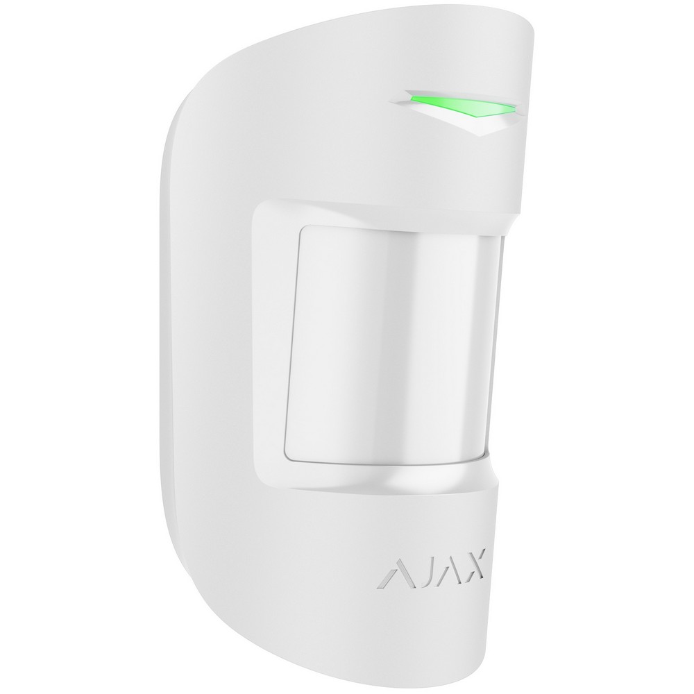 Беспроводной ИК датчик движения Ajax Superior MotionProtect Plus Jeweller white с дополнительным микроволновым сенсором К-диапазон (67725.02.WH1)