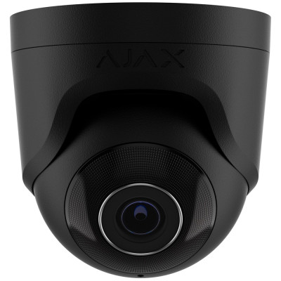 5 Мп IP-відеокамера Ajax TurretCam (5 Mp/2.8 mm) black (64924.197.BL1)