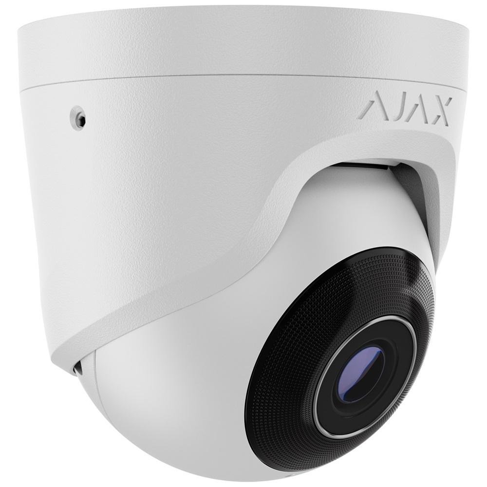 8 Мп IP-камера Ajax TurretCam (8 Mp/4 mm) white (64929.197.WH1)
