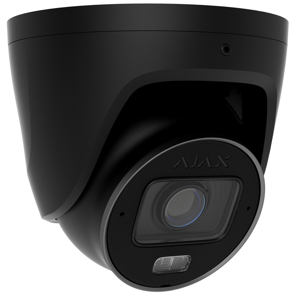 5 Мп IP-камера Ajax TurretCam HLVF (5 Mp) Black (2.8–12 мм) (126280.197.BL1)