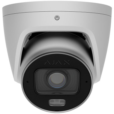 8 Мп IP-камера Ajax TurretCam HLVF (8 Mp) White (2.8–12 мм) (126283.197.WH1)