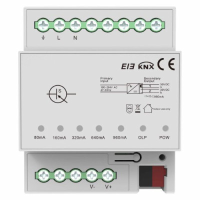 Модуль питания 960mA, KNX Akubela KXPW-B1A960