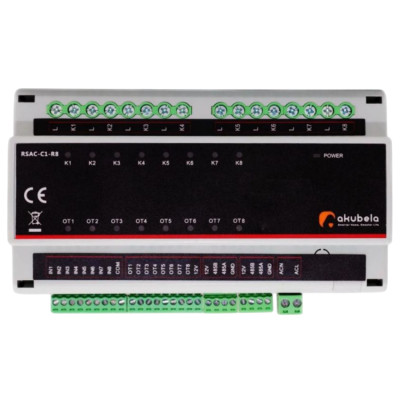 RSAC-C1-R8 Актуатор перемикача Akubela розумний контролер на 8 каналів