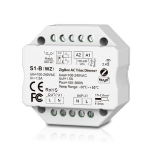 Диммер ZigBee AC Triac Akubela S1-B(WZ)