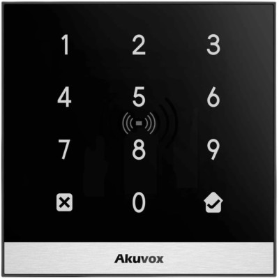 Терминал контроля доступа Akuvox A02 с клавиатурой и NFC